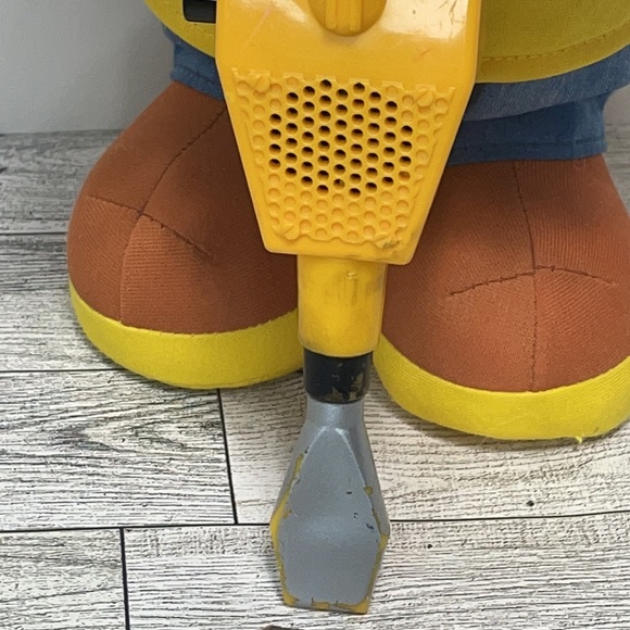 Vintage 2001 Bob The Builder Hasbro Talking! Shaking! Jackhammer! - Picture 7 of 10